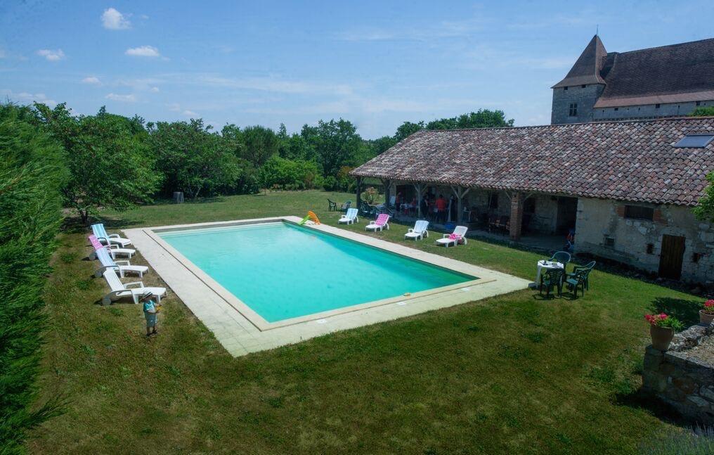 הוילה Chateau De Goudourville מראה חיצוני תמונה